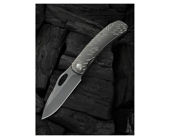 Нож Weknife Inmate, Darkwash, темний титан (WE23096B-4), изображение 6 Нож Weknife Inmate, Darkwash, темний титан (WE23096B-4), изображение 6