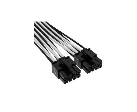 Кабель питания video power 12+4pin PCIe Gen 5 12VHPWR 600W black/white Corsair (CP-8920333), изображение 2 Кабель питания video power 12+4pin PCIe Gen 5 12VHPWR 600W black/white Corsair (CP-8920333), изображение 2
