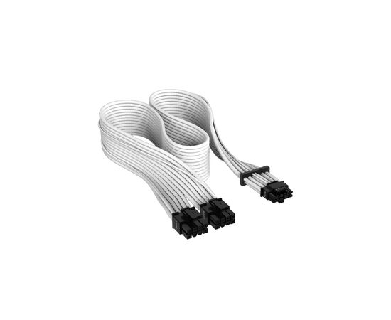 Кабель питания video power 12+4pin PCIe Gen 5 12VHPWR 600W white Corsair (CP-8920332) Кабель питания video power 12+4pin PCIe Gen 5 12VHPWR 600W white Corsair (CP-8920332)