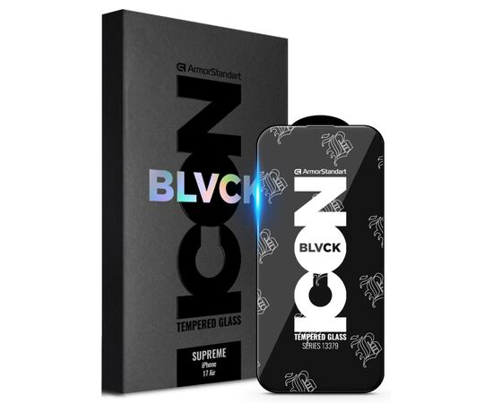 Стекло защитное Armorstandart Supreme Black Icon Apple iPhone 17 Air (ARM86402) Стекло защитное Armorstandart Supreme Black Icon Apple iPhone 17 Air (ARM86402)
