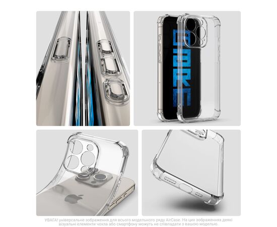 Чохол до мобільного телефона Armorstandart Air Force Samsung S25 FE 5G Transparent (ARM86150), зображення 4