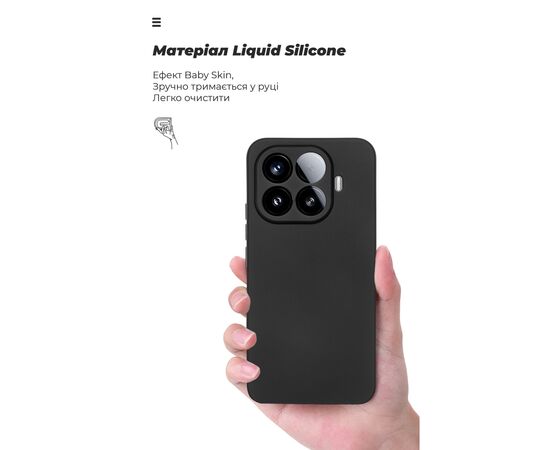 Чохол до мобільного телефона Armorstandart ICON Xiaomi 15T Pro 5G Black (ARM86989), зображення 7