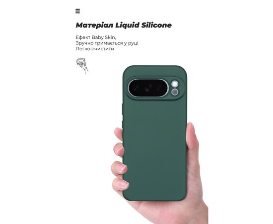 Чохол до мобільного телефона Armorstandart ICON Google Pixel 10 Pro 5G Dark Green (ARM87462), зображення 7