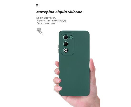 Чехол для мобильного телефона Armorstandart ICON OPPO A5 4G / A5 5G / A5m 4G Dark Green (ARM87471), изображение 7
