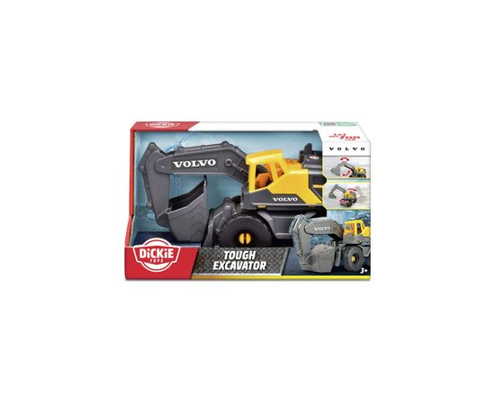 Спецтехника Dickie Toys Экскаватор «Вольво» 26 см (3724011), изображение 3 Спецтехника Dickie Toys Экскаватор «Вольво» 26 см (3724011), изображение 3