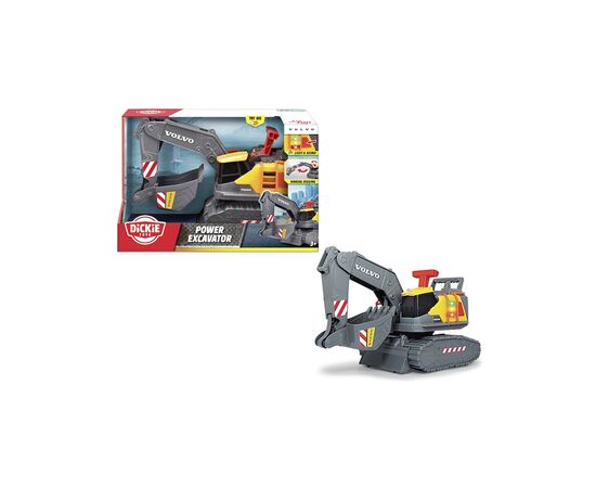 Спецтехника Dickie Toys Экскаватор Volvo. Строительная сила со звуковыми и световыми эффектами, 30 см (3725012) Спецтехника Dickie Toys Экскаватор Volvo. Строительная сила со звуковыми и световыми эффектами, 30 см (3725012)