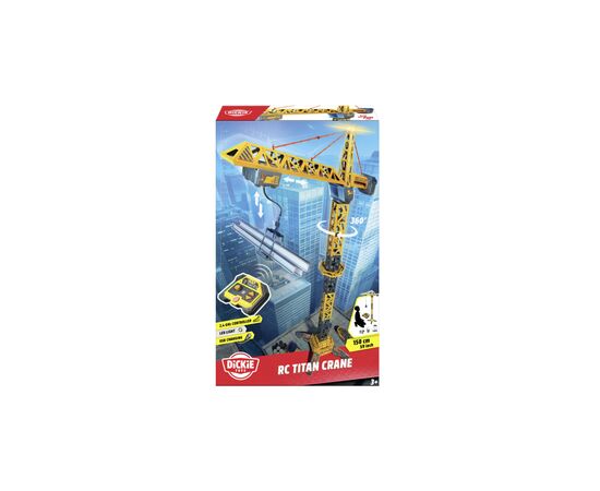 Спецтехника Dickie Toys Кран Титан со световыми эффектами на ДК 150 см (3729023), изображение 3 Спецтехника Dickie Toys Кран Титан со световыми эффектами на ДК 150 см (3729023), изображение 3