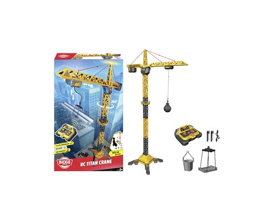 Спецтехника Dickie Toys Кран Титан со световыми эффектами на ДК 150 см (3729023) Спецтехника Dickie Toys Кран Титан со световыми эффектами на ДК 150 см (3729023)