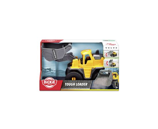 Спецтехника Dickie Toys Погрузчик «Вольво», 26 см (3724010), изображение 3 Спецтехника Dickie Toys Погрузчик «Вольво», 26 см (3724010), изображение 3