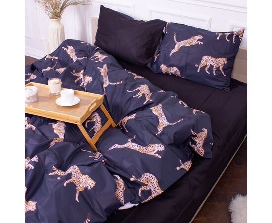 Простынь MirSon Сатин Premium 22-1143 Perrayn 150x220 см (2200001978546), изображение 2