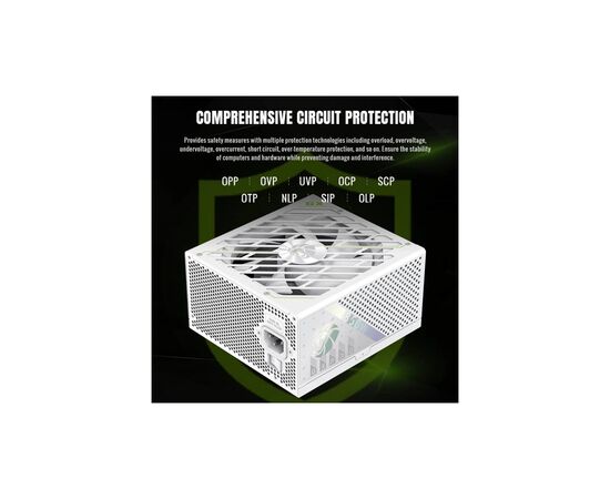 Блок питания Gamemax 850W (GX PRO 850G WH), изображение 5 Блок питания Gamemax 850W (GX PRO 850G WH), изображение 5