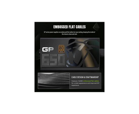 Блок питания Gamemax 650W (GP 650B), изображение 6 Блок питания Gamemax 650W (GP 650B), изображение 6