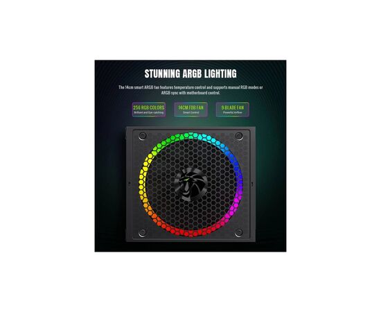 Блок питания Gamemax 750W (RGB 750G), изображение 6 Блок питания Gamemax 750W (RGB 750G), изображение 6