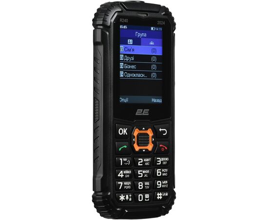 Мобільний телефон 2E R240 2025 Black (694743657623), зображення 8 Мобільний телефон 2E R240 2025 Black (694743657623), зображення 8