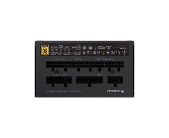 Блок питания Gamemax 850W (GX-850 PRO BK(ATX3.1PCIe5.1)), изображение 3 Блок питания Gamemax 850W (GX-850 PRO BK(ATX3.1PCIe5.1)), изображение 3