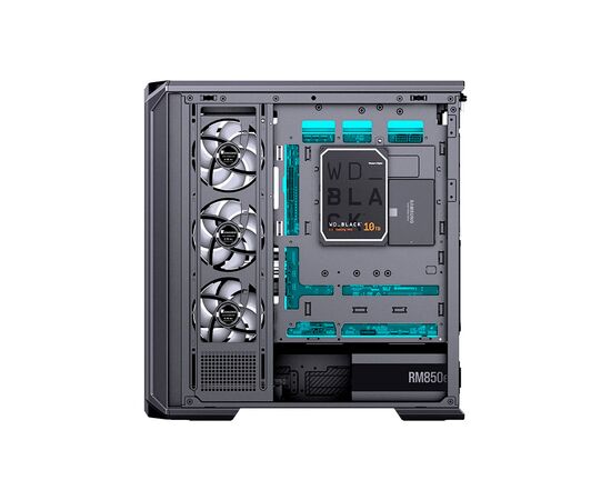 Корпус JONSBO D400 Black, изображение 8 Корпус JONSBO D400 Black, изображение 8