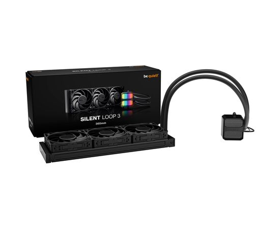 Система жидкостного охлаждения Be quiet! SILENT LOOP 3 360mm (BW025), изображение 12 Система жидкостного охлаждения Be quiet! SILENT LOOP 3 360mm (BW025), изображение 12