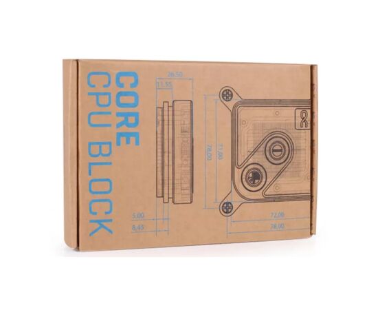 Водоблок Alphacool Core 1 Aurora Carbon - AM4 / AM5 Intel LGA 1700 / LGA 1851 (13769), изображение 4 Водоблок Alphacool Core 1 Aurora Carbon - AM4 / AM5 Intel LGA 1700 / LGA 1851 (13769), изображение 4
