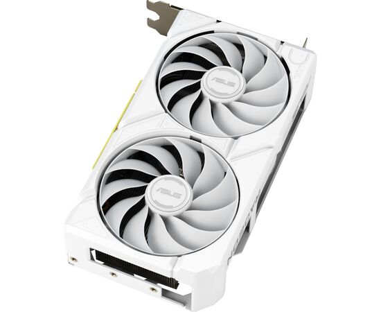 Видеокарта ASUS Radeon RX 9060 XT 16Gb DUAL WHITE OC (DUAL-RX9060XT-16G-WHITE), изображение 5 Видеокарта ASUS Radeon RX 9060 XT 16Gb DUAL WHITE OC (DUAL-RX9060XT-16G-WHITE), изображение 5
