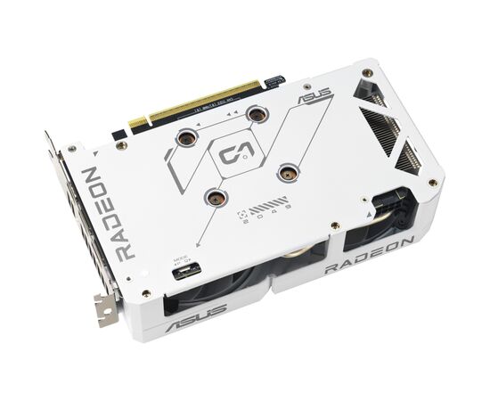 Видеокарта ASUS Radeon RX 9060 XT 16Gb DUAL WHITE OC (DUAL-RX9060XT-16G-WHITE), изображение 6 Видеокарта ASUS Radeon RX 9060 XT 16Gb DUAL WHITE OC (DUAL-RX9060XT-16G-WHITE), изображение 6