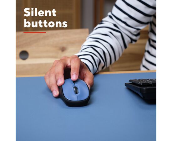 Мышка Trust Yvi+ Silent Wireless/Bluetooth Dark Blue (25514), изображение 10 Мышка Trust Yvi+ Silent Wireless/Bluetooth Dark Blue (25514), изображение 10