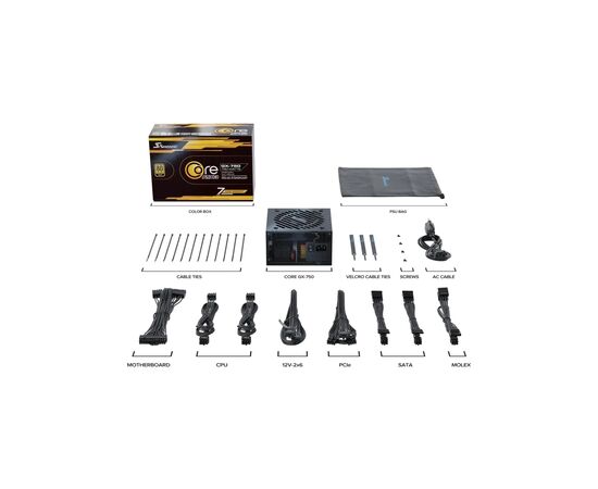 Блок питания Seasonic 750W BLACK (CORE GX-750-ATX31), изображение 9 Блок питания Seasonic 750W BLACK (CORE GX-750-ATX31), изображение 9