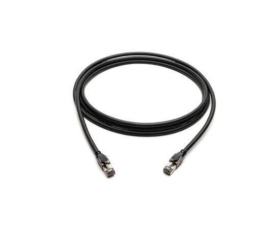 Патч-корд 1м, S/FTP, cat 8.1, AWG 24/7, LSZH, black Digitus (DK-1843-010), зображення 3 Патч-корд 1м, S/FTP, cat 8.1, AWG 24/7, LSZH, black Digitus (DK-1843-010), зображення 3