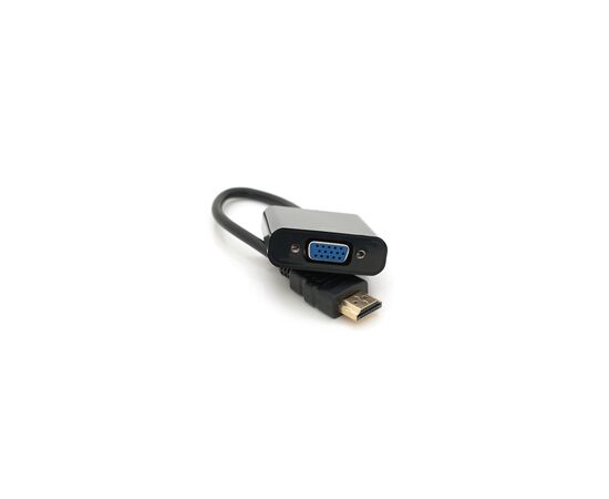 Перехідник HDMI M to VGA F 0.1m 4K/2K black Voltronic (YT-C-HDMI(M)/VGA(F)-B), зображення 2 Перехідник HDMI M to VGA F 0.1m 4K/2K black Voltronic (YT-C-HDMI(M)/VGA(F)-B), зображення 2