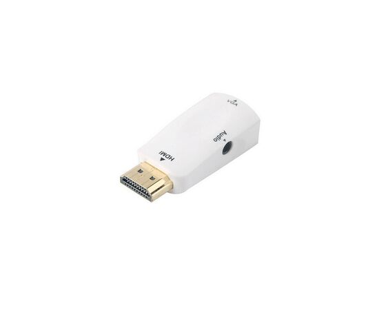 Переходник HDMI M to VGA F white Voltronic (YT-CA-HDMI(M)/VGA(F))