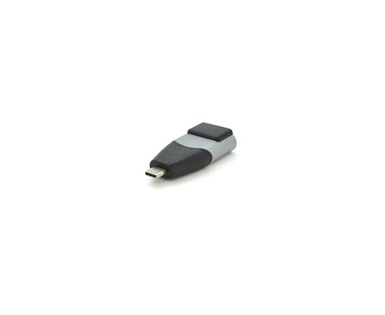 Переходник USB-C M to VGA F black Voltronic (YT-A-Type-C(M)/VGA(F)-B/27017), изображение 2
