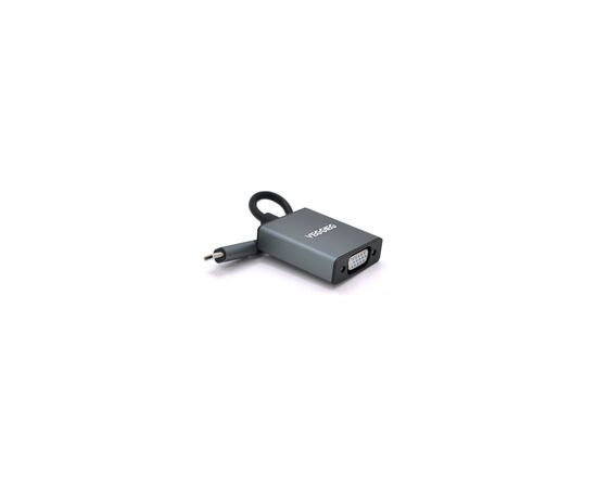 Перехідник USB-C M to VGA F 0.1m black VEGGIEG (TV-S/B/19906) Перехідник USB-C M to VGA F 0.1m black VEGGIEG (TV-S/B/19906)