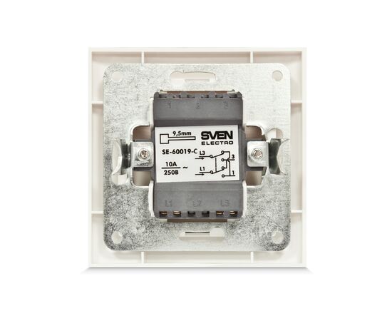 Переключатель Sven SE-60019-C cream (7100066), изображение 3 Переключатель Sven SE-60019-C cream (7100066), изображение 3