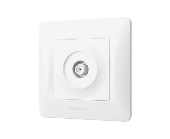 ТВ розетка Videx BINERA SAT одинарна супутникова біла ТВ розетка Videx BINERA SAT одинарна супутникова біла