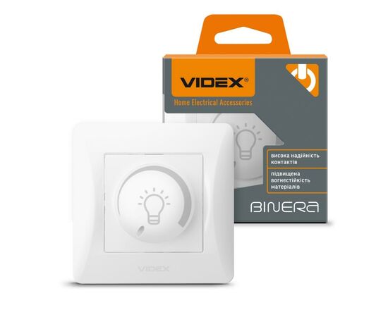 Светорегулятор Videx BINERA LED 200Вт (VF-BNDML200-W), изображение 4 Светорегулятор Videx BINERA LED 200Вт (VF-BNDML200-W), изображение 4