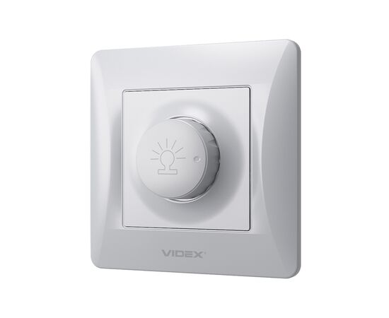 Светорегулятор Videx BINERA 600Вт сереб (VF-BNDM600-SS), изображение 2 Светорегулятор Videx BINERA 600Вт сереб (VF-BNDM600-SS), изображение 2