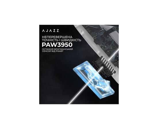 Мишка Ajazz AJ159 APEX Wireless/Bluetooth/USB White (AJM159-A-W), зображення 10 Мишка Ajazz AJ159 APEX Wireless/Bluetooth/USB White (AJM159-A-W), зображення 10