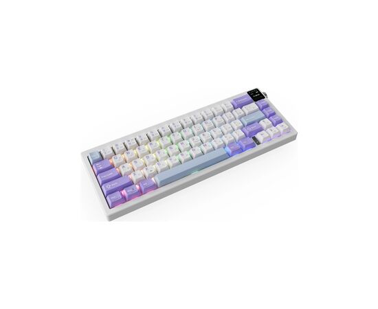 Клавіатура Ajazz AK650 Flying Fish Switch Purple RGB USB/Wireless/Bluetooth UA Purple (AK650-FF-PWB), зображення 4 Клавіатура Ajazz AK650 Flying Fish Switch Purple RGB USB/Wireless/Bluetooth UA Purple (AK650-FF-PWB), зображення 4