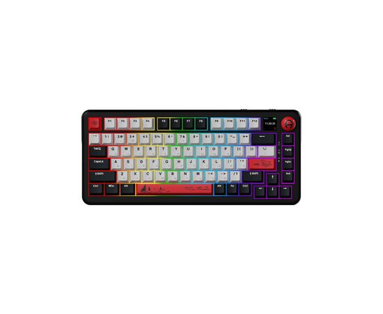 Клавіатура Ajazz AK820 MAX Avocado Switch Black RGB USB/Wireless/Bluetooth UA Black (AK820MAX-AS-BG), зображення 2 Клавіатура Ajazz AK820 MAX Avocado Switch Black RGB USB/Wireless/Bluetooth UA Black (AK820MAX-AS-BG), зображення 2
