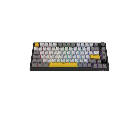 Клавіатура Ajazz AK820 Pro Flying Fish Switch Black RGB USB/Wireless/Bluetooth UA Black (AK820PRO-FF-BGY), зображення 3 Клавіатура Ajazz AK820 Pro Flying Fish Switch Black RGB USB/Wireless/Bluetooth UA Black (AK820PRO-FF-BGY), зображення 3