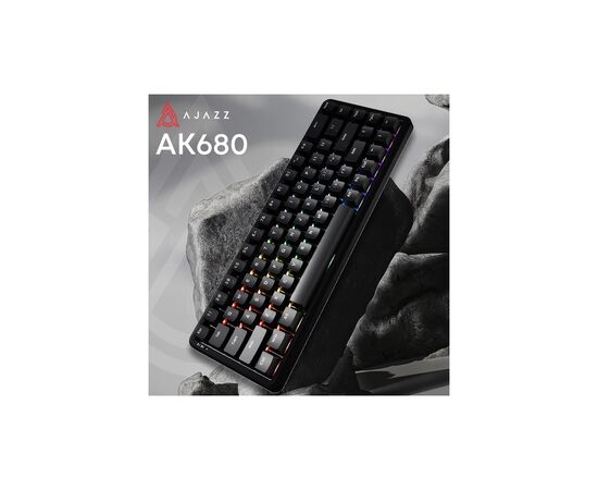 Клавіатура Ajazz AK680 MAX Magnetic Switch RGB USB Black (AK680-WM-B-A), зображення 5 Клавіатура Ajazz AK680 MAX Magnetic Switch RGB USB Black (AK680-WM-B-A), зображення 5