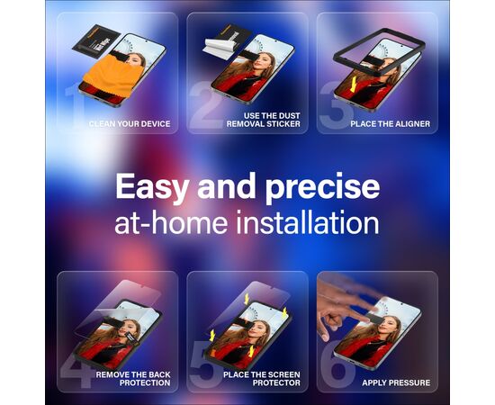Стекло защитное PANZERGLASS Samsung Galaxy S25 Plus Ultra-Wide Fit w. Aligner (PG_SARNUWFG37942), изображение 7 Стекло защитное PANZERGLASS Samsung Galaxy S25 Plus Ultra-Wide Fit w. Aligner (PG_SARNUWFG37942), изображение 7