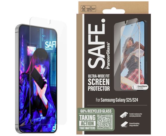 Стекло защитное PANZERGLASS Samsung Galaxy S25 Ultra-Wide Fit w. Aligner (PG_SARNUWFG38388) Стекло защитное PANZERGLASS Samsung Galaxy S25 Ultra-Wide Fit w. Aligner (PG_SARNUWFG38388)