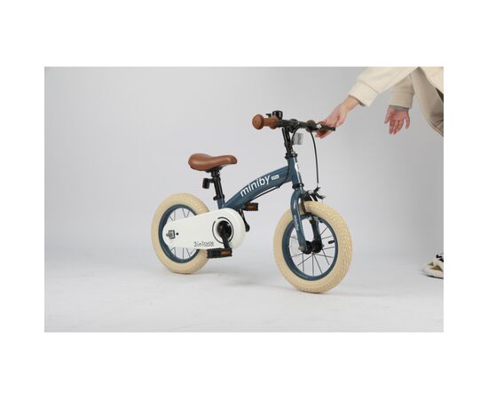 Детский велосипед QPlay Miniby 3 в1, біговел 12", Grey-Blue (CB02MiniBy12Grey-Blue), изображение 7 Детский велосипед QPlay Miniby 3 в1, біговел 12", Grey-Blue (CB02MiniBy12Grey-Blue), изображение 7