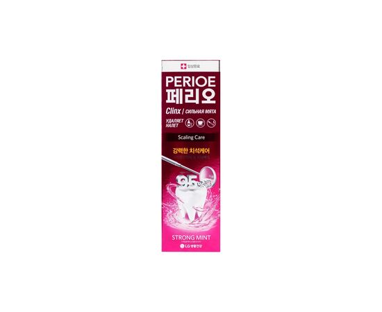 Зубная паста LG Perioe Clinx Cooling Strong Mint Toothpaste 120 г (8801051072846), изображение 3 Зубная паста LG Perioe Clinx Cooling Strong Mint Toothpaste 120 г (8801051072846), изображение 3