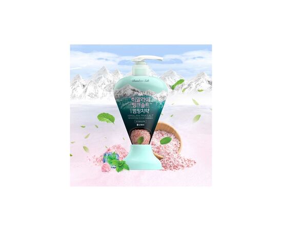 Зубная паста LG Perioe Himalaya Pinksalt Ice Calming Mint Toothpaste С розовой гималайской солью 285 г (8801051018097), изображение 3 Зубная паста LG Perioe Himalaya Pinksalt Ice Calming Mint Toothpaste С розовой гималайской солью 285 г (8801051018097), изображение 3