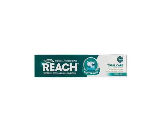 Зубная паста Reach Total Care Fresh Mint 150 г (8801051313437), изображение 2 Зубная паста Reach Total Care Fresh Mint 150 г (8801051313437), изображение 2