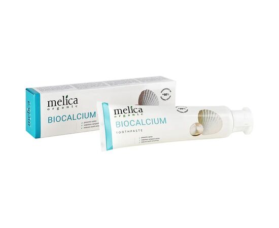 Зубная паста Melica Organic Biocalcium 100 мл (4770416004812), изображение 2 Зубная паста Melica Organic Biocalcium 100 мл (4770416004812), изображение 2