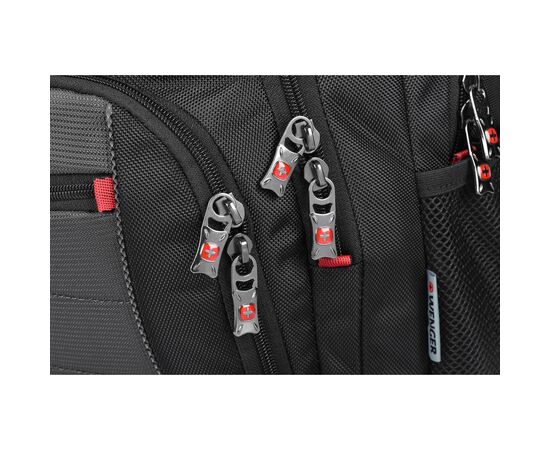 Рюкзак туристический Wenger 16" Pillar Black/Gray (600633.), изображение 12 Рюкзак туристический Wenger 16" Pillar Black/Gray (600633.), изображение 12