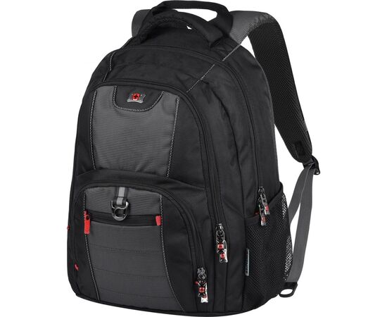 Рюкзак туристический Wenger 16" Pillar Black/Gray (600633.), изображение 3 Рюкзак туристический Wenger 16" Pillar Black/Gray (600633.), изображение 3
