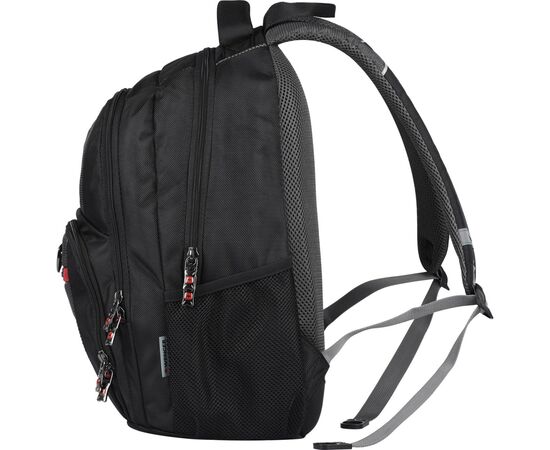 Рюкзак туристический Wenger 16" Pillar Black/Gray (600633.), изображение 4 Рюкзак туристический Wenger 16" Pillar Black/Gray (600633.), изображение 4
